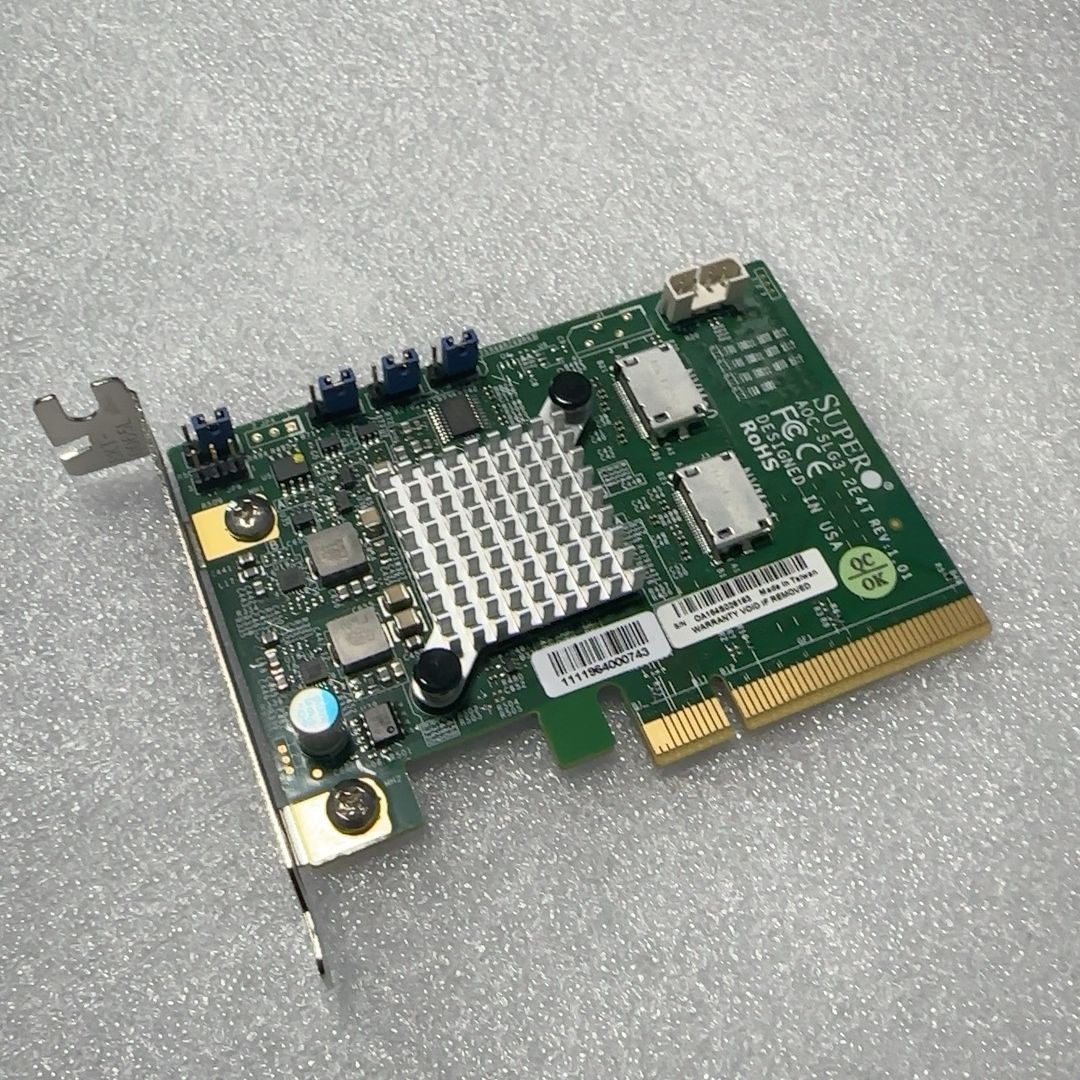 超微AOC-SLG3-2E4T超微 PCIE NVMe u.
