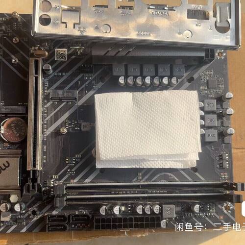拆机H610M4主板包好 带挡板 有需要拿走 墨迹勿扰