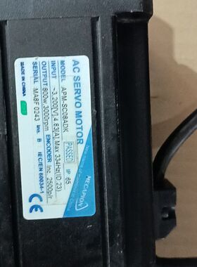 迈克彼恩APM-SC08ADK伺服电机 拆机件 带线缆 参数