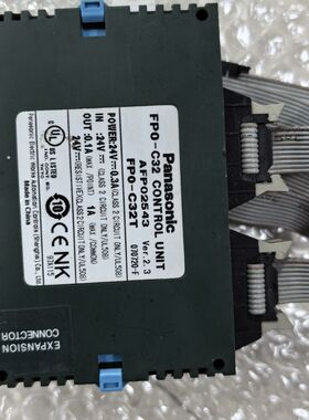 PLC控制单    FP0-C32T 版本2.3 24V输入