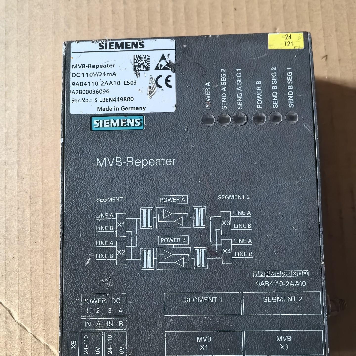 MVB转发器  9AB4110-2AA10  ES03