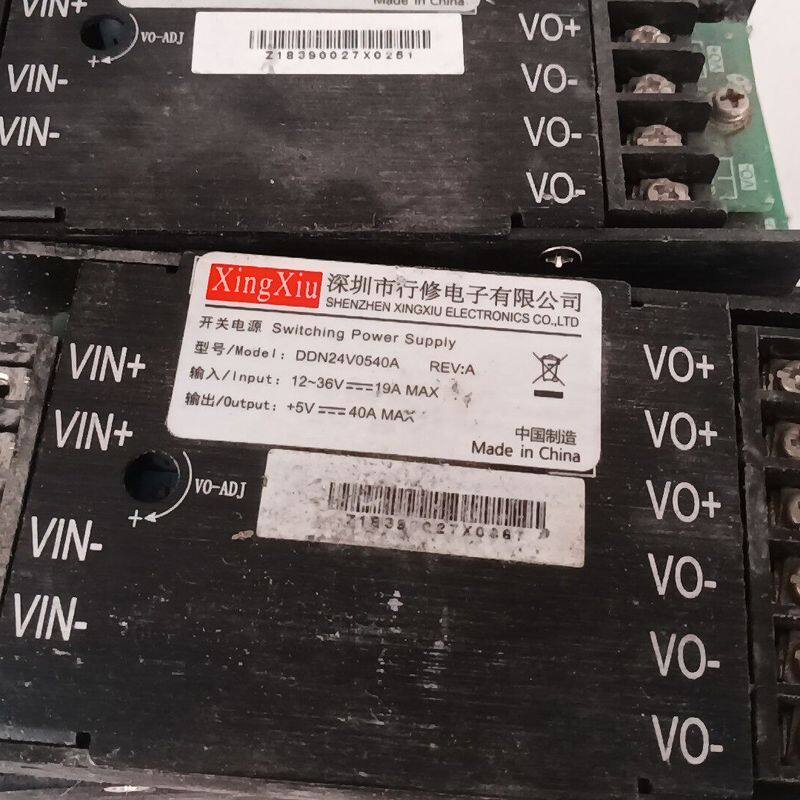 行修DDN24V0540A开关电源 5V输出40A 输入电压