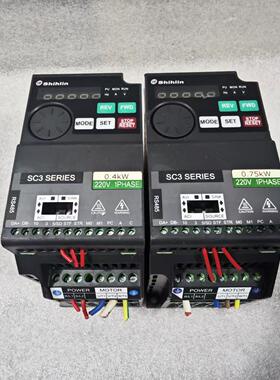 士林变频器SC3系列 型号SC3-021-0.75K 单相输