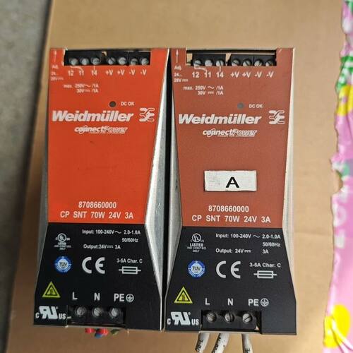 Weidmuller魏德米勒8708660000、70W 2