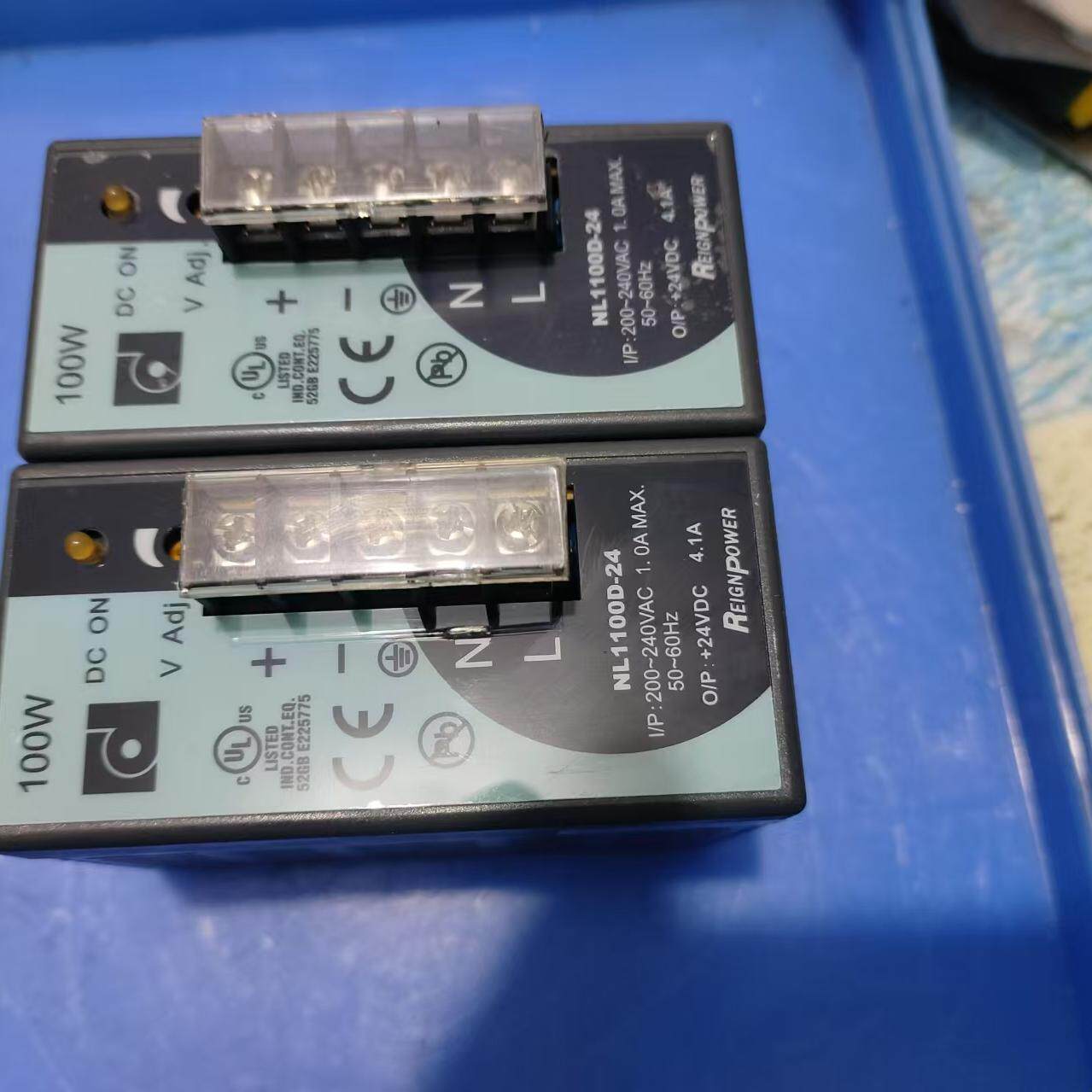 台湾昂鼎NL1100D-24导轨式开关电源 24V 4.1A