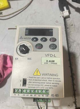 台达变频器0.4kw台达VFD-L变频器VFD004L21A