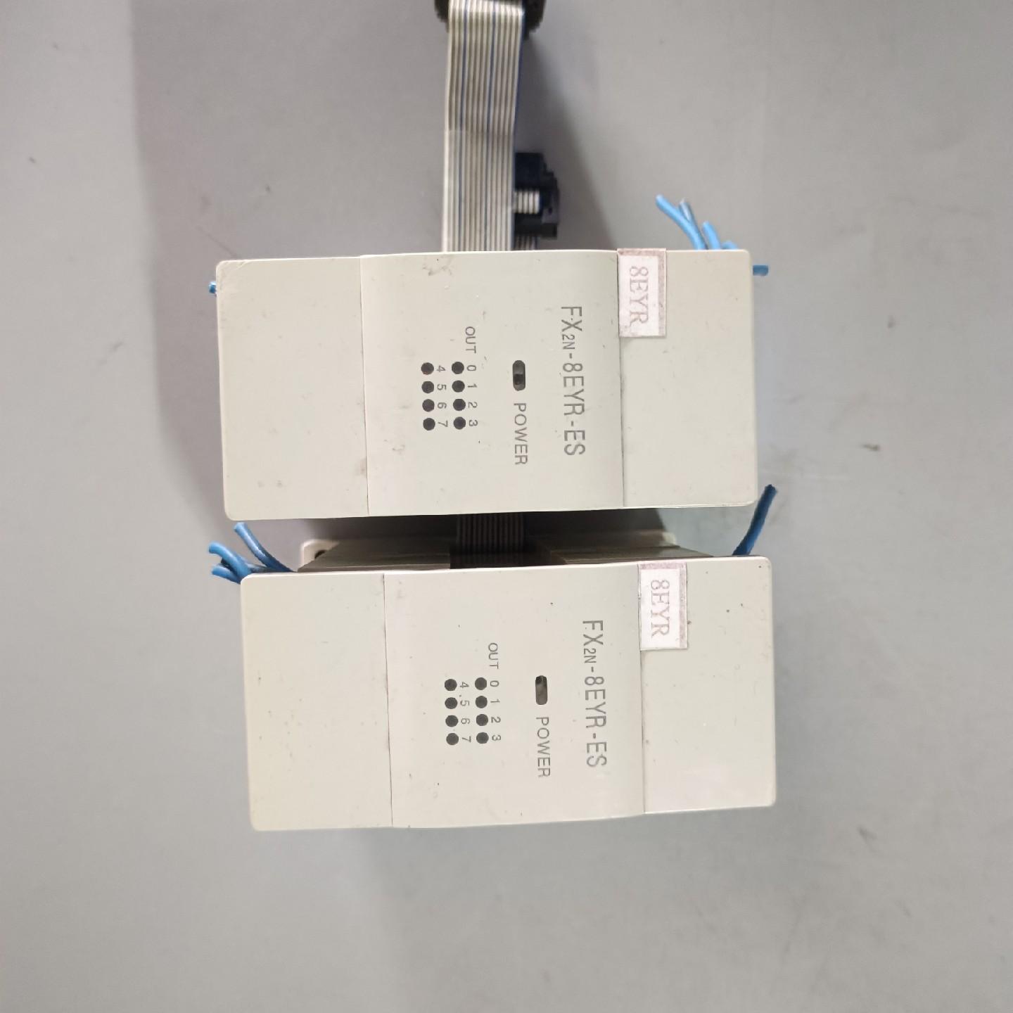 PLC拆机 FX2N-8EYR-ES/UL 实物拍摄