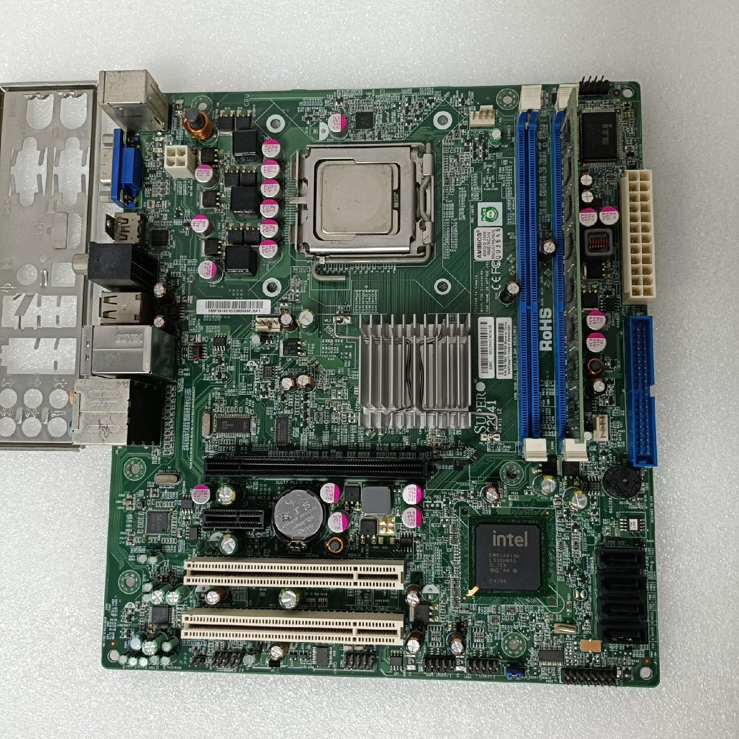 超微主板 SUPER C2G41 REV:1.12工控主板