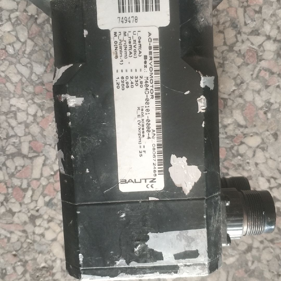 拆机BAUTZ宝茨伺服电机M404D-00101-0000-