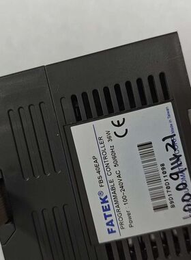 FATEK永宏PLC FBS-40EAP 台湾制造 输入电压