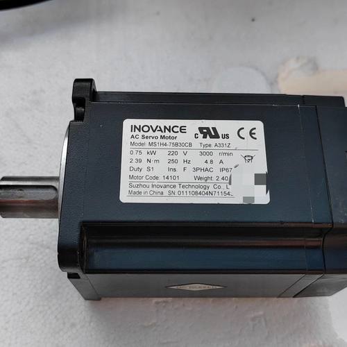 #电机汇川MS1H4-75B30CB-A331Z伺服电机 有