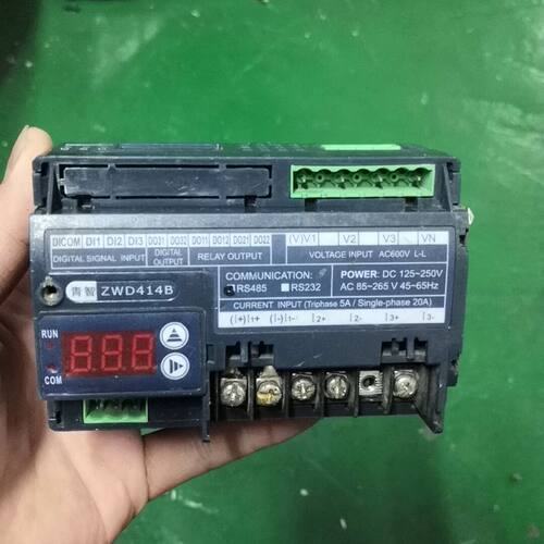青智仪器 ZWD414B电量参数变送器 DIN导轨式