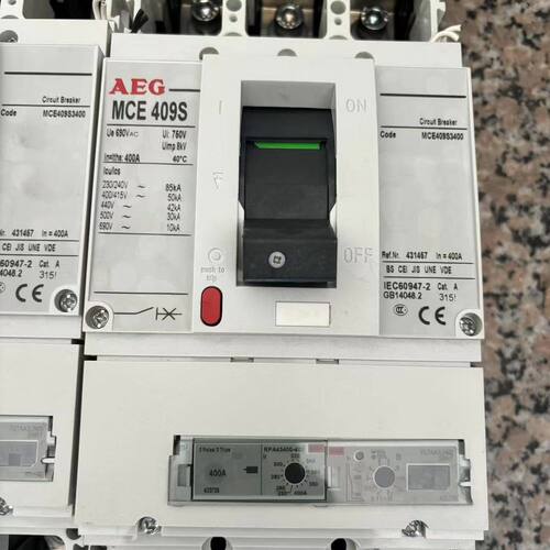 德国AEG断路器MCE409S  3P400A实物图片/拆机