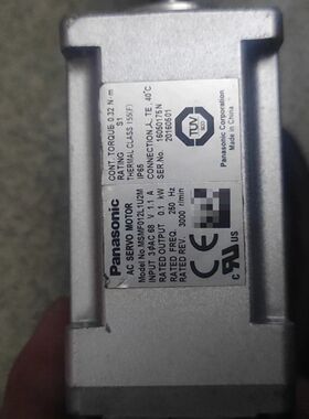 伺服电机 型号MSMF012L1U2M 轻微使用痕迹 功