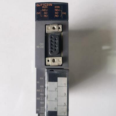 MitsubishiPLC通讯模块QJ71C24 拆