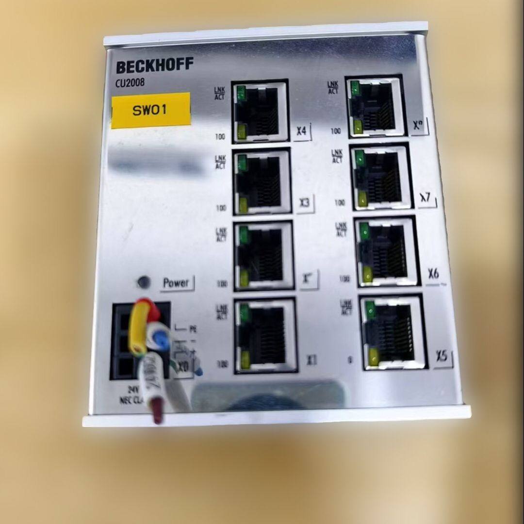 #网络交换机 出来自 倍福交换机CU2008拆机功能正常