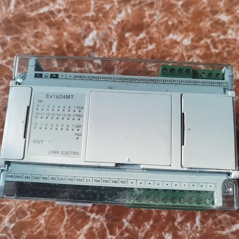 台湾力扬PLC EX1S24MT 拆机 功能正常 成色如图