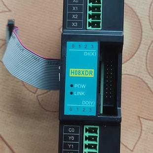 H08XDR 编程控制器现有1台拆机旧货成色如图 24VDC