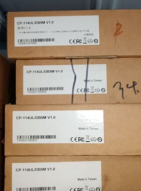 MOXA摩莎CP-114UL/DB9M V1.0多串口卡