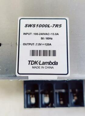 TDK兰达开关电源：SWS1000L-7R5。