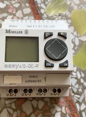 金钟穆勒编程控制器EASY412-DC-R 实拍 成色如
