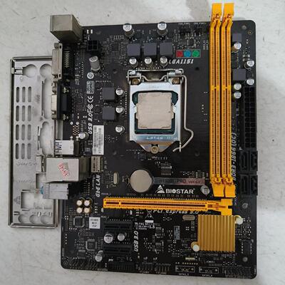 映泰H110MD-PRO主板+G3930 板U一套成色很好正