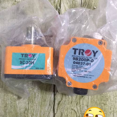 台湾TROY泰映直流无刷马达电机直流马达9B200P-D 一
