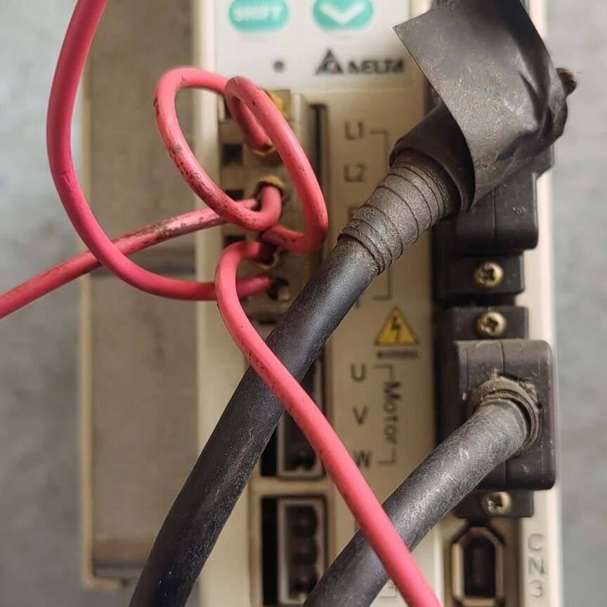 台达伺服器ASD-A1021-AB 1千瓦 拆机的 功能正常