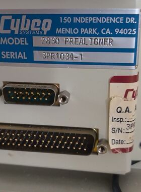 Cybeq Systems 2830 PREALIGNER