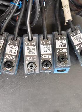 西克SICK光电传感器GTE6-N1211 蓝色外壳 拆机件