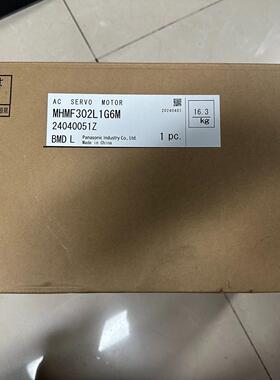 A6电机 MHMF302L1G6M 3kw 伺服电机