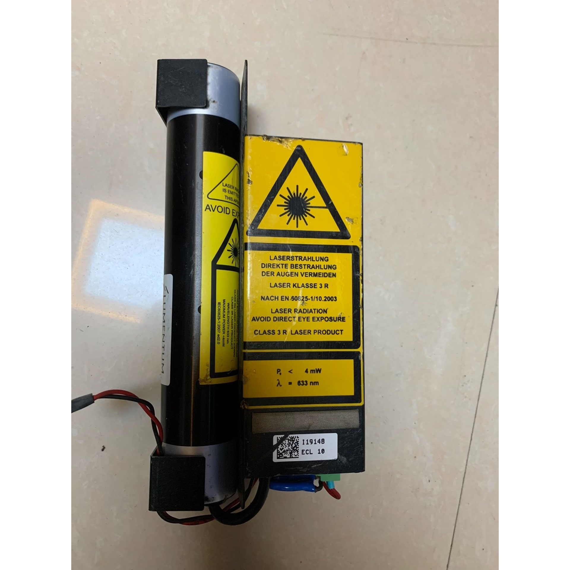 美国lumentum氦氖激光器1107p-3567  633