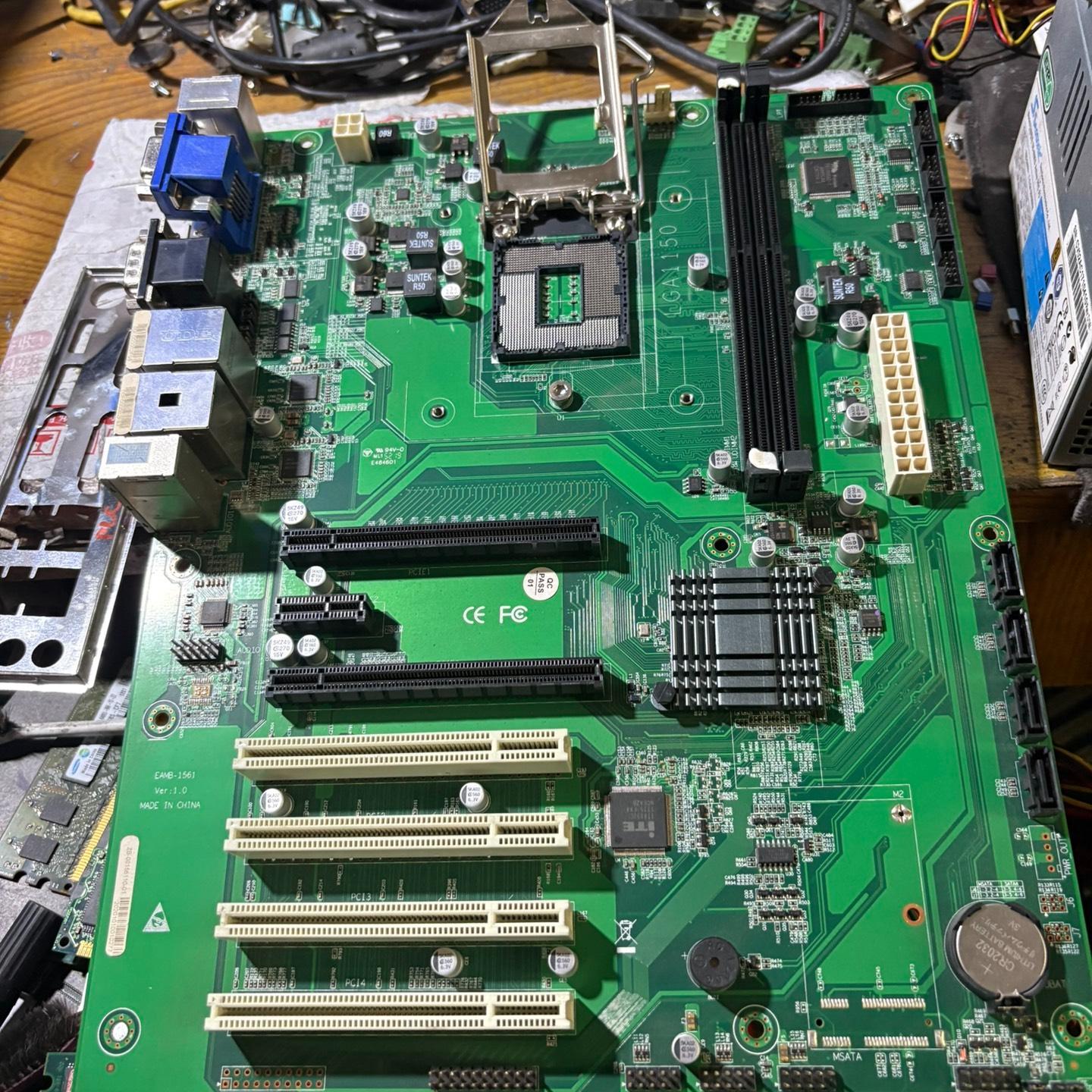 台湾工控主板 EAMB-1561 Ver:1.0 H81芯片