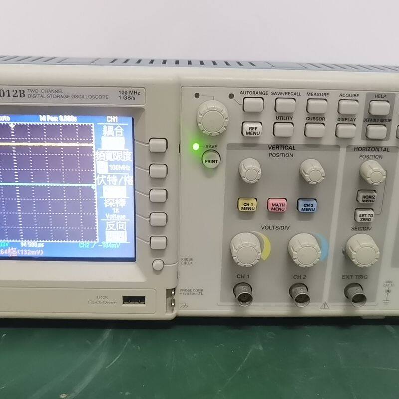 泰克示波器TDS2012B数字示波器 100M