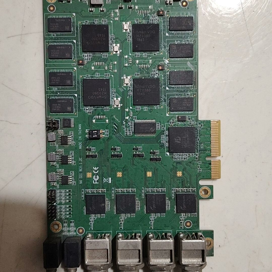 拆机天创恒达TC5C0N4高清视频SDI采集卡全高4路导播直