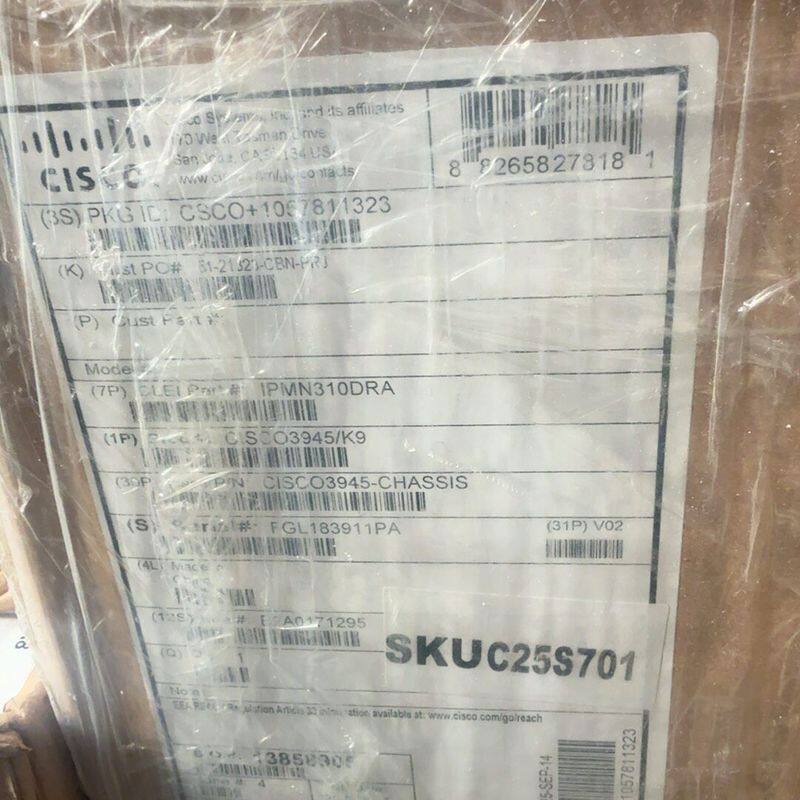 CISCO 3945/K9 #Cisco/ 路由器原