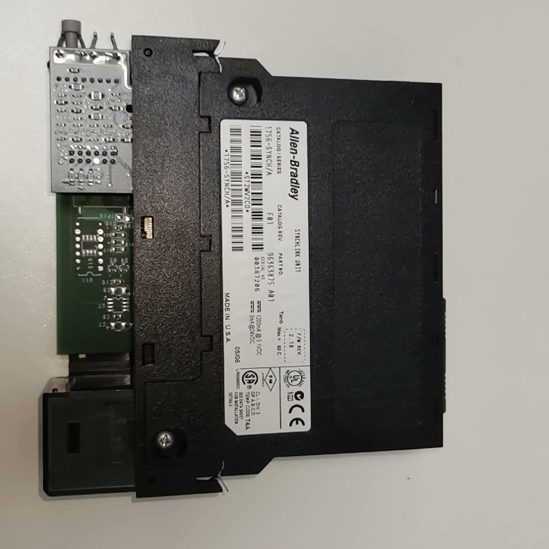 1756-SYNCH AB PLC 拆机 缺一侧盖板 实