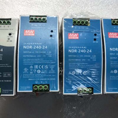 明纬开关电源NDR-240-24  24V 10A