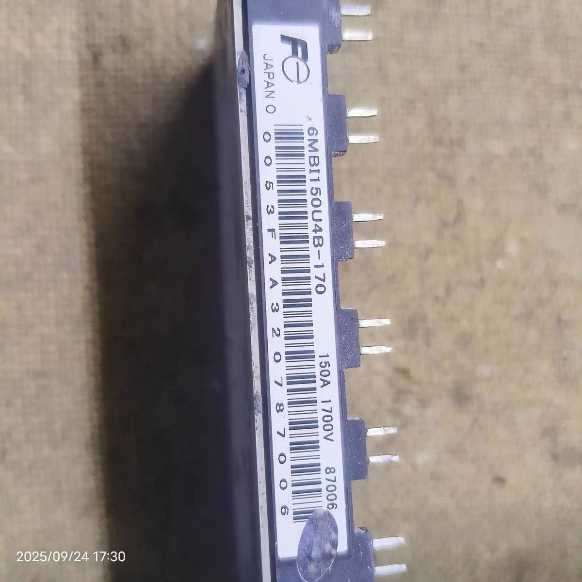 6mbi150u4b-170拆机包上机。