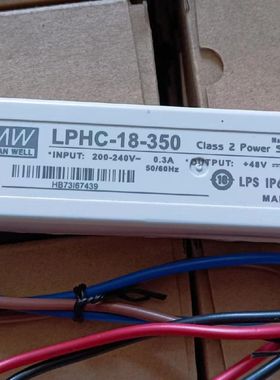 台湾明纬MEAN WELL恒流电源LPHC-18-350