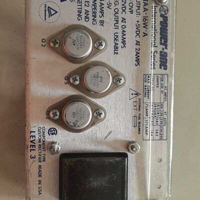 美国Power-one线性稳压电源板 型号HTAA-16W-