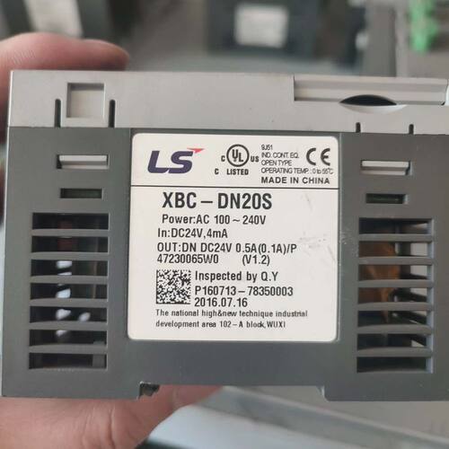 XBC-DN20S 拆机LS可编程控制器 实拍 功能正常 测