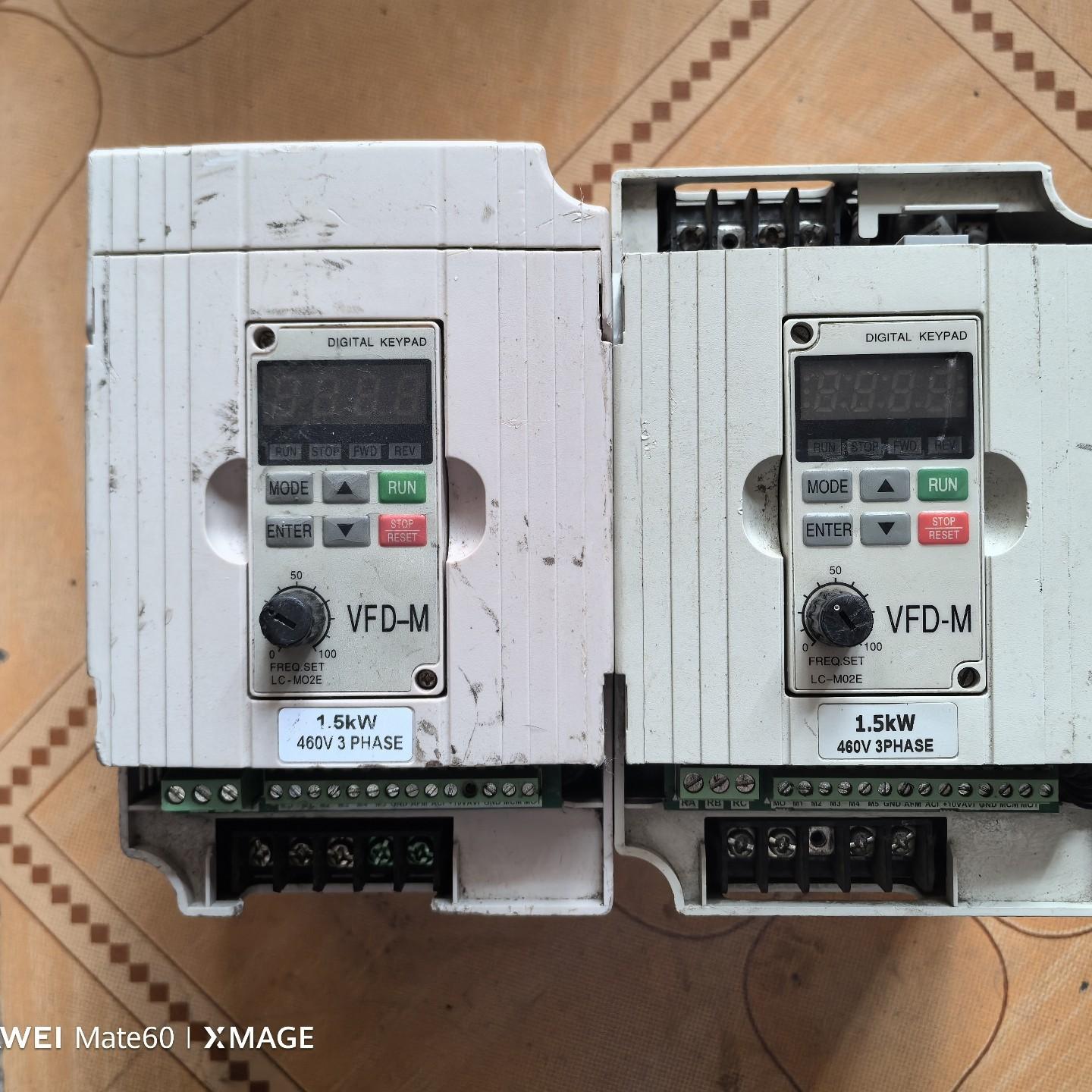 台达变频器 VFD015M43B  1.5kw 拆机下来 确