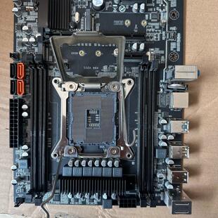 V201 实物拍摄 主板 无挡板 成色如图 功能完好 X99