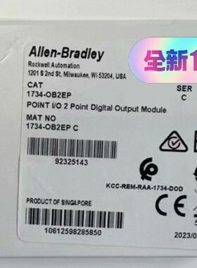 AB罗克韦尔1734-0B2EP POINT /O 24V