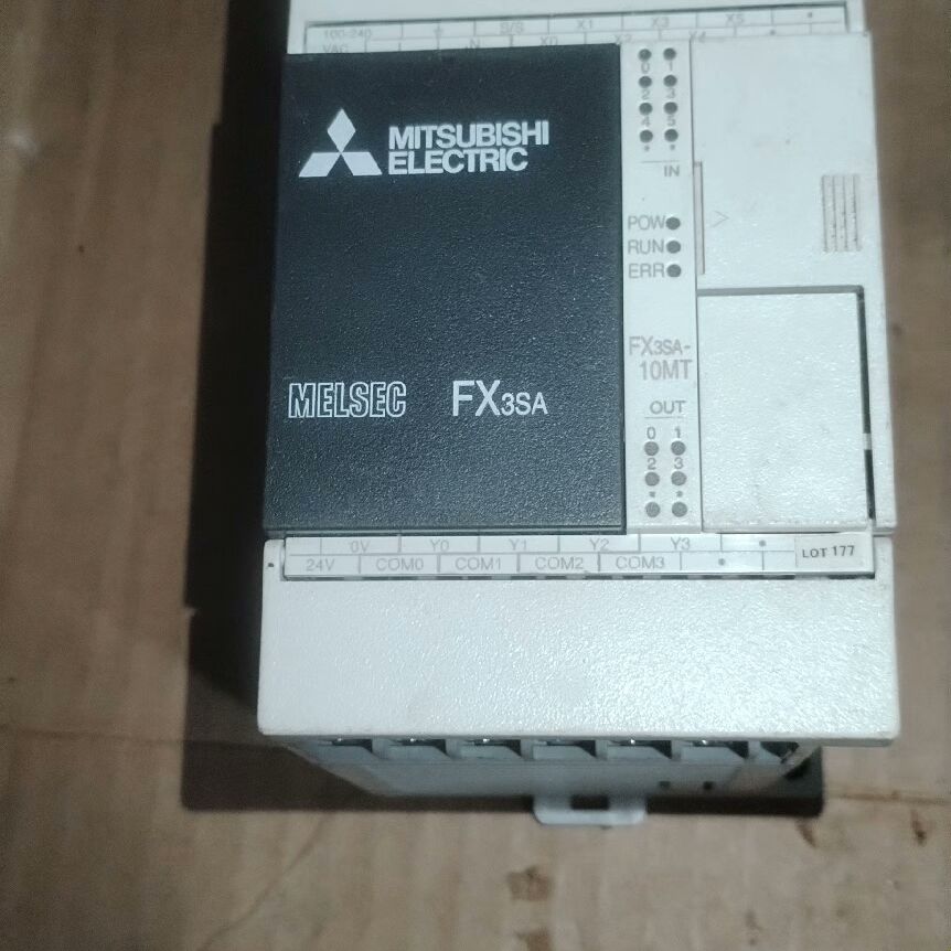PLC FX3SA-10MT-CM拆机件 功能包好 成色