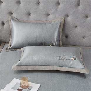 新款直销凉双面枕枕枕枕芯夏天双面子儿竹凉席童凉爽凉席枕套枕席