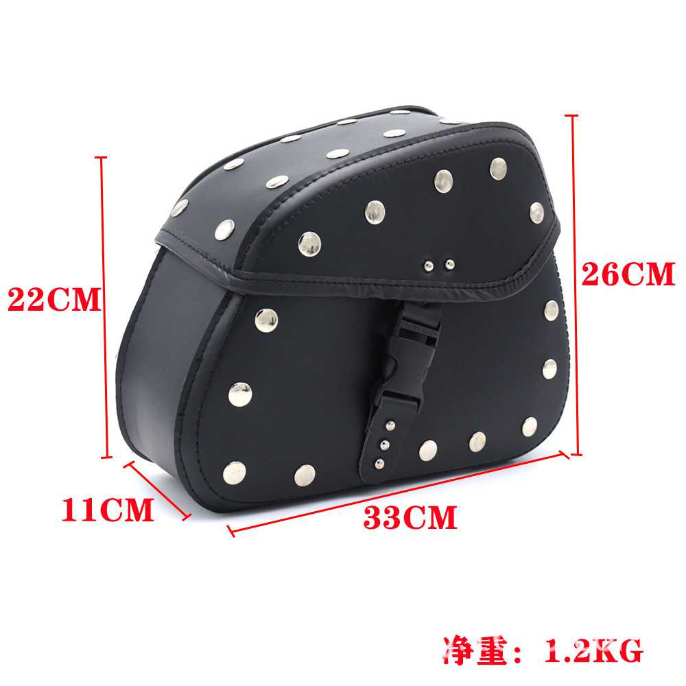 新款直销摩托车改装哈雷大地鹰王电动奔达祖玛马鞍包挂包侧边箱騎