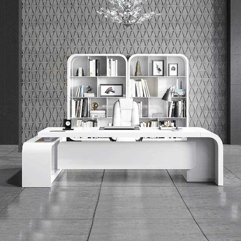 新款直销烤漆老板桌办公桌简约现代办公室大班台单人总裁桌椅组合,商业/办公家具,大班台/主管桌,淘宝优惠券,粉丝福利购,淘宝优惠卷