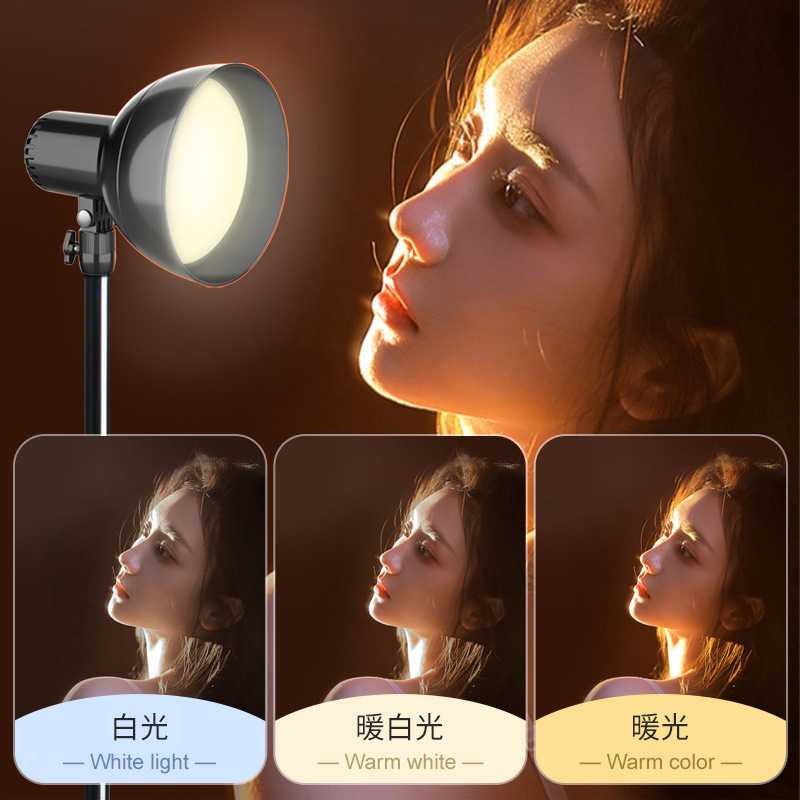 新款直销朗琪led逆光小苏菲发丝灯 摄影灯轮廓打光灯遥控三色可调